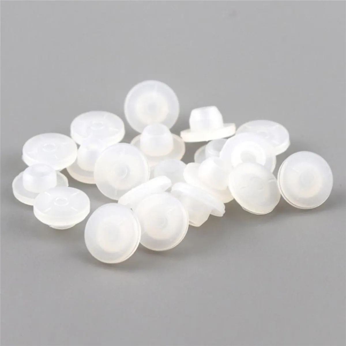 Rubber Stoppers Self Healing Injection Ports Mushroom Spawn Jar Inoculation 10X rubber stoppers