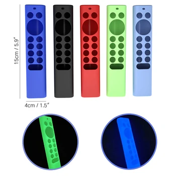 

Silicone Remote Control Cover For NVIDIA Shield TV Pro/4K HDR AntiFall Waterproof Cover For Home Office Remote Contol Dust Cover