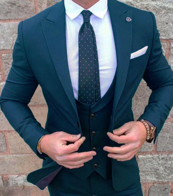 2020New-Mens-Teal-Wedding-Prom-Suit-Slim-Fit-Men-Business-Groom-Suits-Party-Dinner-Tuxedo-3