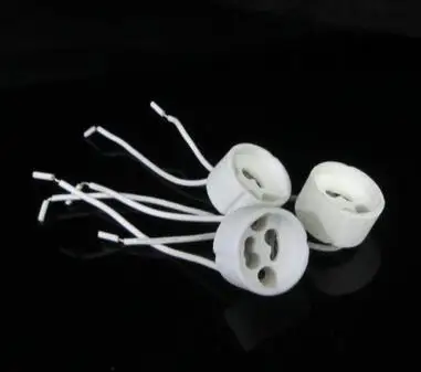 5 шт. высокое качество GU10 G4 G9 MR16 MR11 гнезда цоколя лампы держатель Керамика разъем