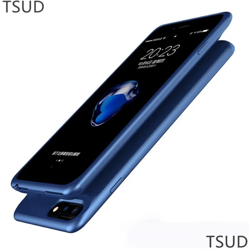 3700 мАч чехол для зарядки для iphone 6 7 8 Plus внешний портативный ультра тонкий беспроводной чехол для зарядки для iphone 6 7 8 plus