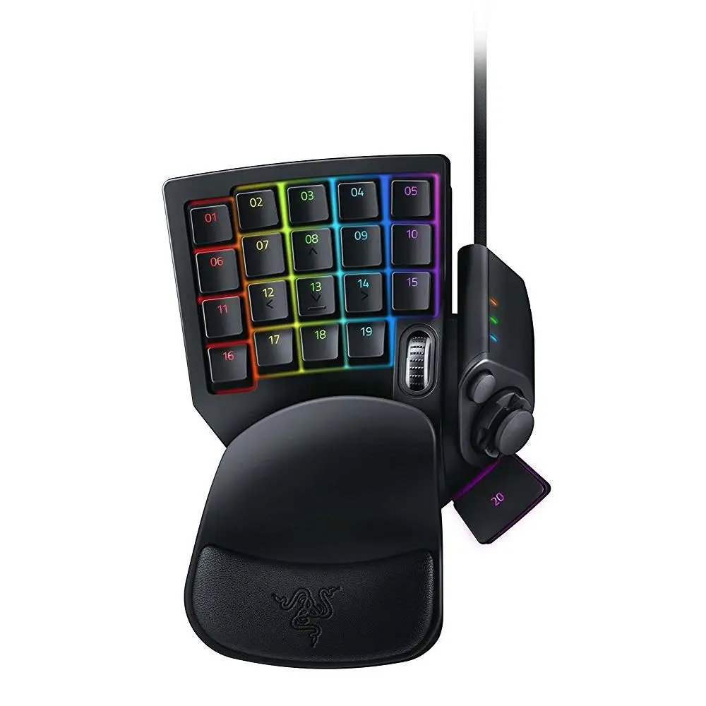 Razer Tartarus V2 Chroma Mecha игровая клавиатура 32 клавиши мембранная Проводная клавиатура полностью программируемая подсветка механические клавиши - Цвет: Razer Tartarus V2