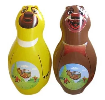 animal inflatable Inflatable Trampoline Children Toys Pvc 3 Years Old Child Large Thickening Tumbler Roly-poly Toy Sports Boy 1