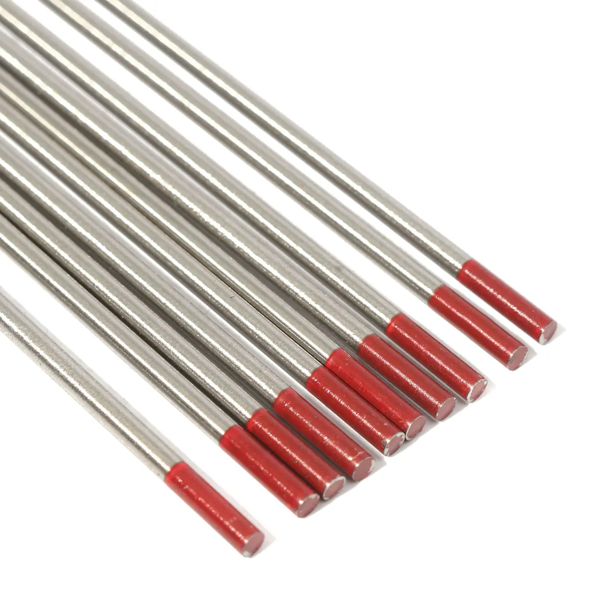 

New Arrival Red Tip 3/32"x7"(2.4x175mm) Thoriated Tungsten WT20 2% Welding TIG Electrode Lower Electronic Functions Welding Rod