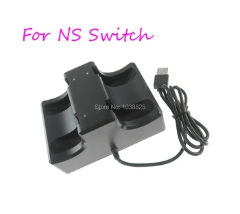 

4 In 1 FOR Nintend Switch Joy-con Charger Stand Charging Dock Station 2 USB LED Indicator FOR Nintendo switch Accessories