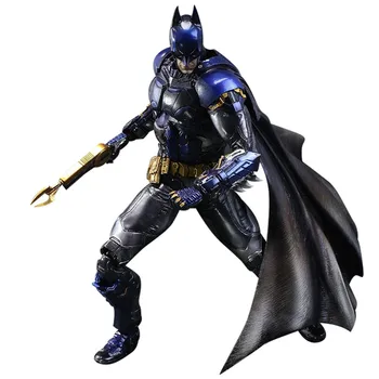 

KO Playarts DC Heros PA KAI Batman: Arkham Knight Blue Limited Ver. Bat Man Action Figure PVC 27cm Movie Model Collection Toys