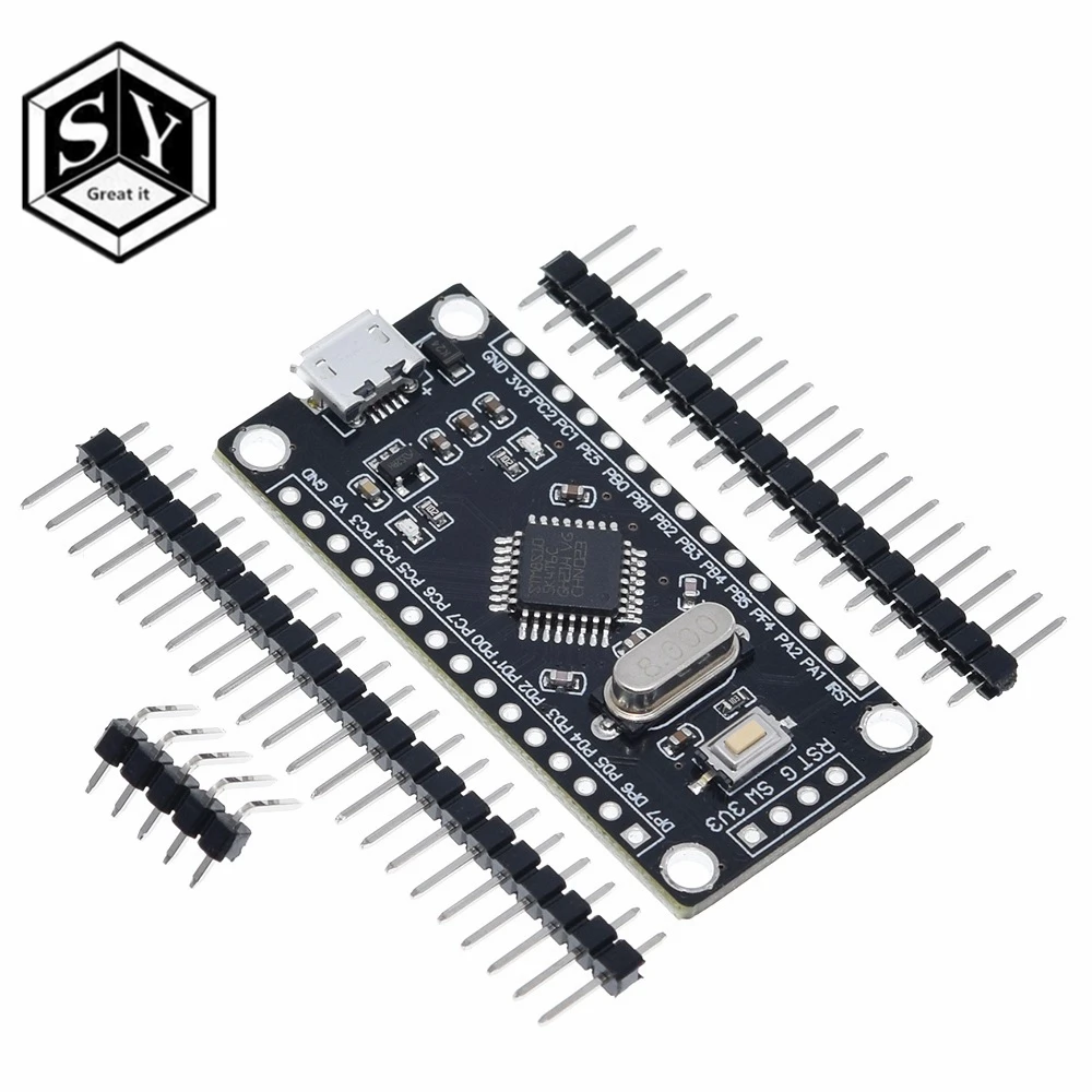 Плата разработки Great IT STM8S STM8S105K4T6 модуль основная плата MCU обучающая 1 шт.|development