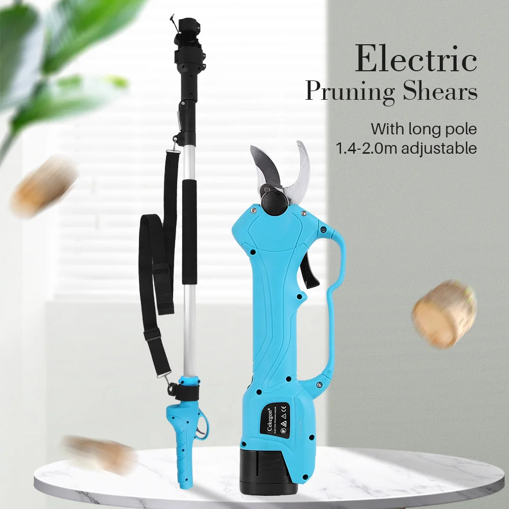 SW-8603 28mm 16.8V Lithium Battery Pruning Scissors / Pruner Garden Tools Electric Shears Cutting Wooden Branches - 3
