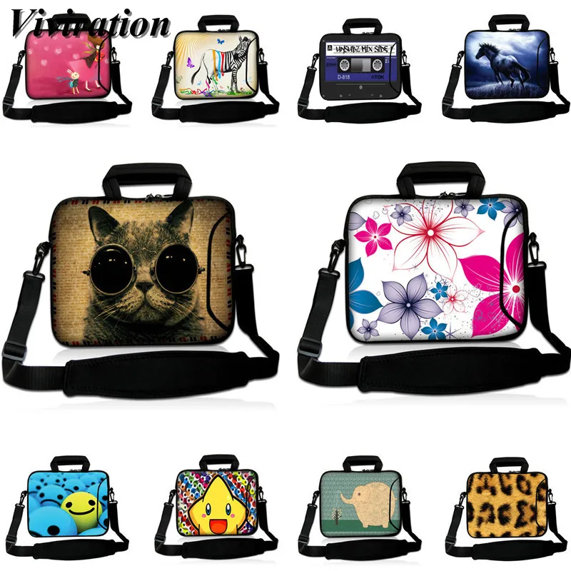 Neoprene Shoulder Laptop Bag 15.6 15 14 17 13.3 12 13 Tablet 10.2 Case For IBM Lenovo Dell HP Stream Huawei Matebook X Pro Asus