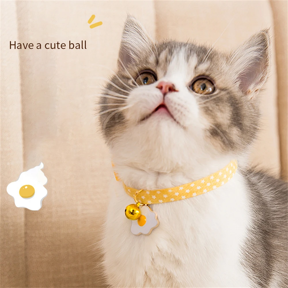 1PCS Cats Dog Neck Strap Cute Collar Adjustable Buckle Small Dog