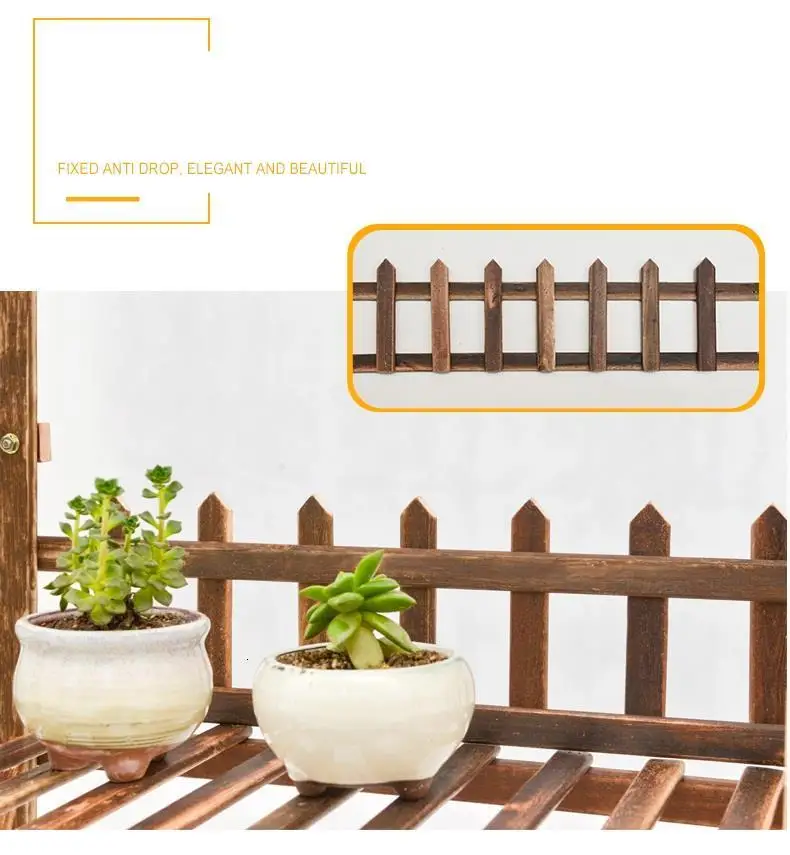 Деревянная лестница, деревянные полки для Escalera Decorativa Madera Stojaki Stojak Na Kwiaty, полка для растений, Балконная полка, напольная Цветочная стойка