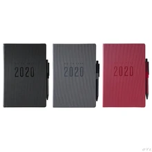 Agenda планировщик Органайзер А5 ежедневный Еженедельный блокнот руководство путешествия блокнот ручка l29k искусственная кожа