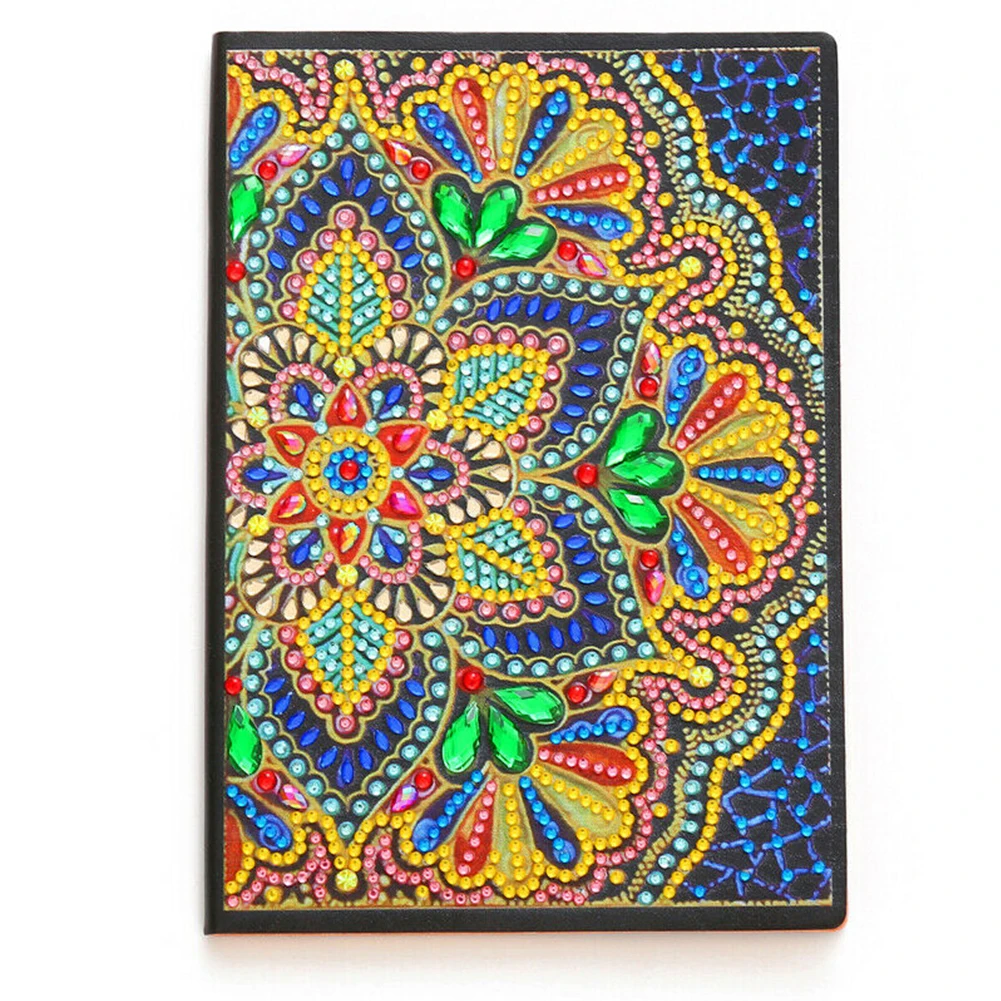 Школьные пустые модные блокноты A5, 50 страниц, для рисования, вышивка, стразы, сделай сам, офисные канцелярские принадлежности, алмазная живопись