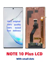

100% Original AMOLED LCD For Samsung Galaxy Note10 Plus N975 N975F N9750 Display Touch Screen Digitizer Service Parts with Dots