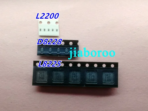 2 комплекта (6 шт.) Диод подсветки D8228 V3 + катушка L8225 4R7 фонарик L2200 фонарь Мини |