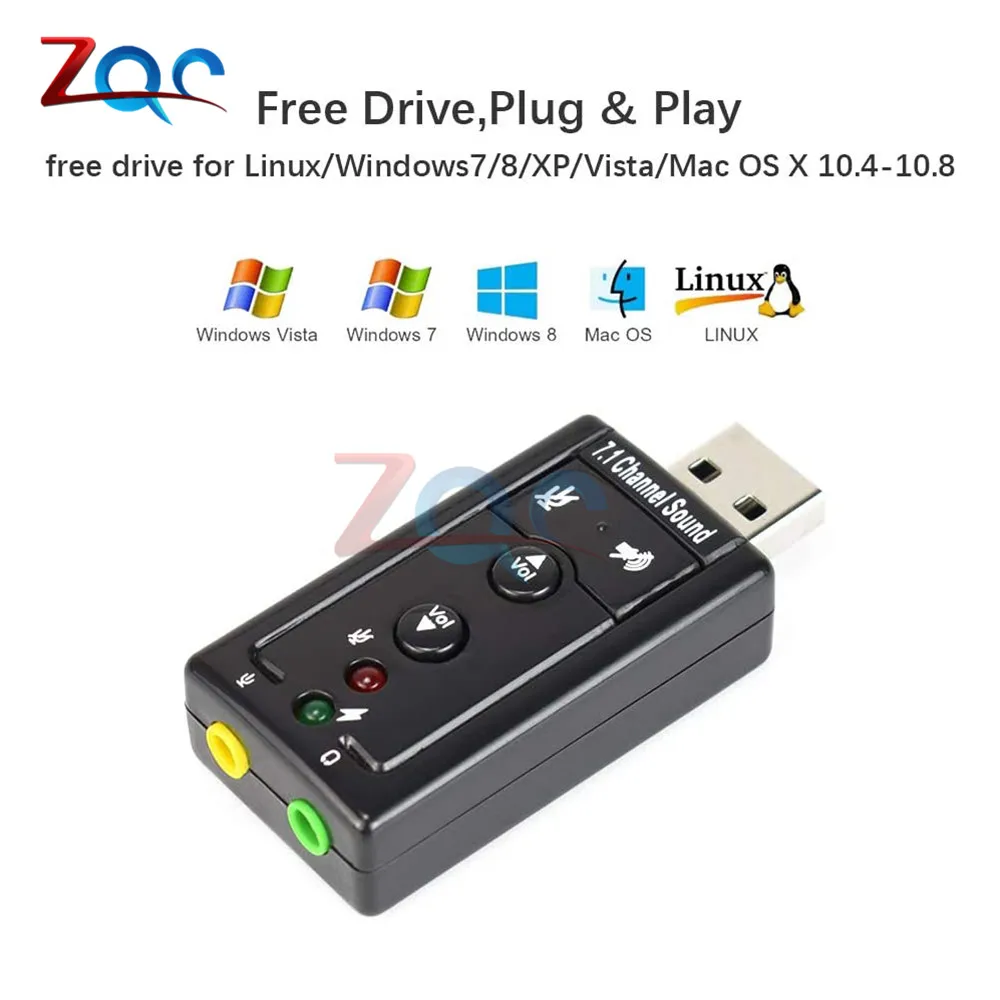 usb sound card for laptop windows 7