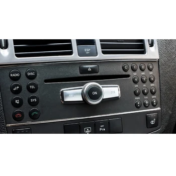 

CLS Button Covers ML Class W204 W212 Volume Button Sequins Parts Silver