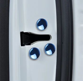 

12pcs Metal Alloy Car Door Lock Screw Protector Cover Accessories For Suzuki SX4 SWIFT Alto Liane Grand Vitara Jimny S-Cross