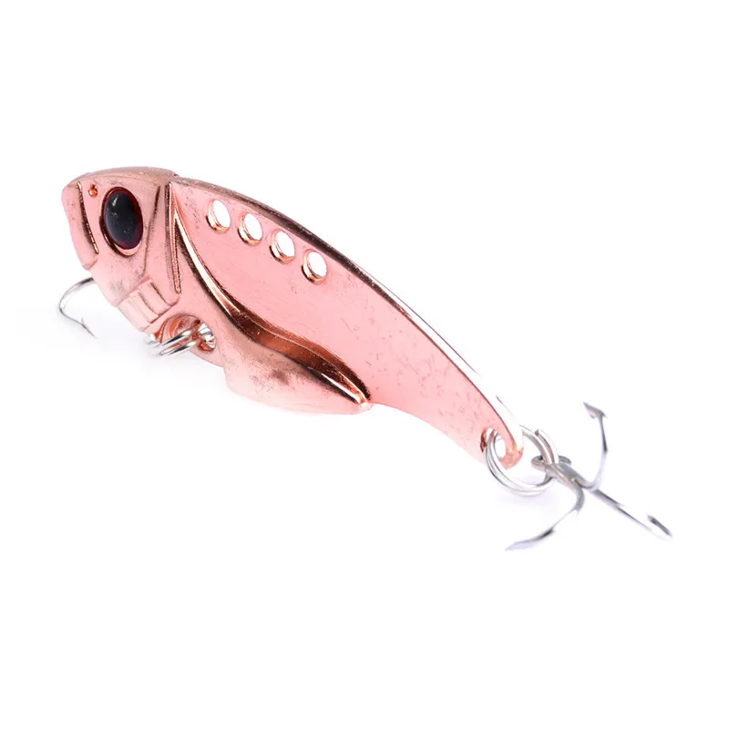  Fishing lure bait 5.5cm/11g full swimming layer spoon lure metal bait vib sub-fish bait fake bait q