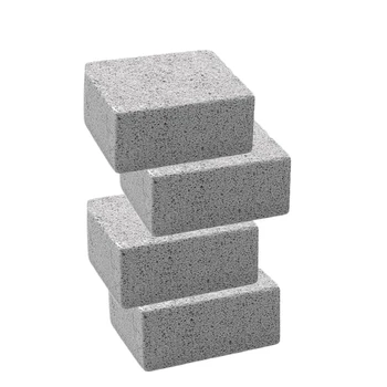 

4 Pack Grill Griddle Cleaning Brick Block,Kitchen Bathroom Cleaning Pumice Block, De-Scaling Cleaning Stone for Removing Stains