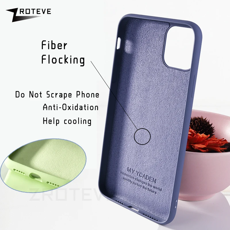 ZROTEVE чехол для iPhone 11 Pro Max чехол жидкий силиконовый чехол для Apple iPhone X XR XS Max чехол для iPhone11 Pro Max 11 чехол s