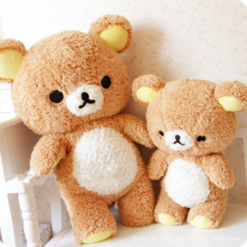 Rilakkuma ursinho boneca de pelúcia, pelúcias recheadas,