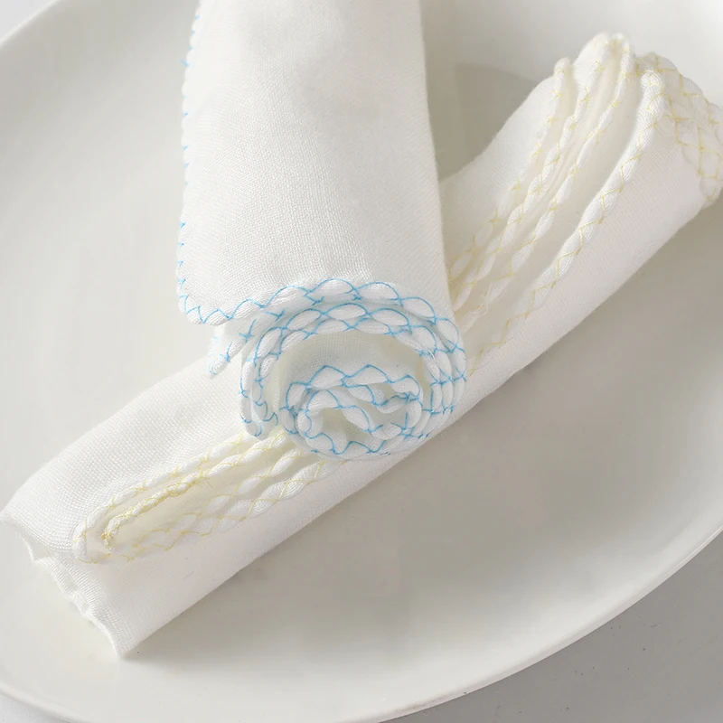  Cotton gauze towel handkerchief infant products Newborn towel 100% cotton 3 colors available 10 loa