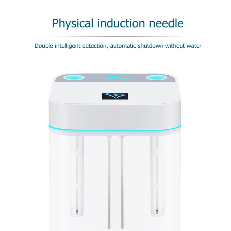 Umidificatore d'aria domestico a doppio ugello da 1000 ml, nebbia pesante, USB, nebulizzatore con luce LED, umidificatore ad ultrasuoni e aroma fresco_voghion.com