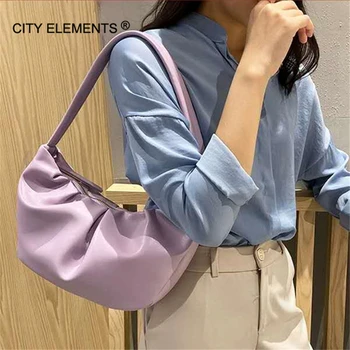 

New Fashion women messenger bag stylish Hobos top handle shoulder bags Female PU leather totes handbags casual soft party purses