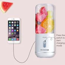 350 мл Портативный электрическая соковыжималка домашнего мульти-функция апельсинового сока Пособия по кулинарии мини сока чашка, сок Extractor USB Стекло блендер blendjet