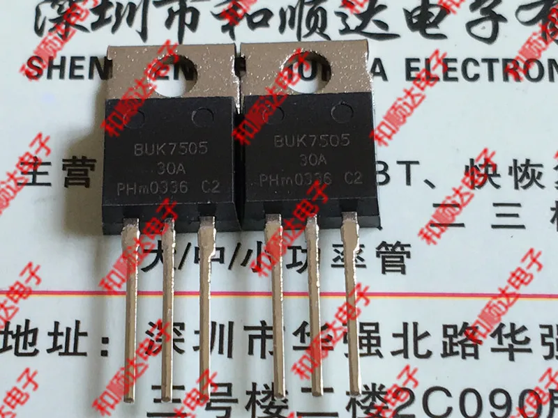 5 шт./BUK7505-30A-220 30V 75A