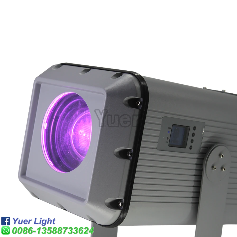 2Pcs/Lot High Power 300w Beam Pattern Strobe 3IN1 LOGO Zoom Projector Effect Light Focus LED DJ Disco Wedding Party Stage Light