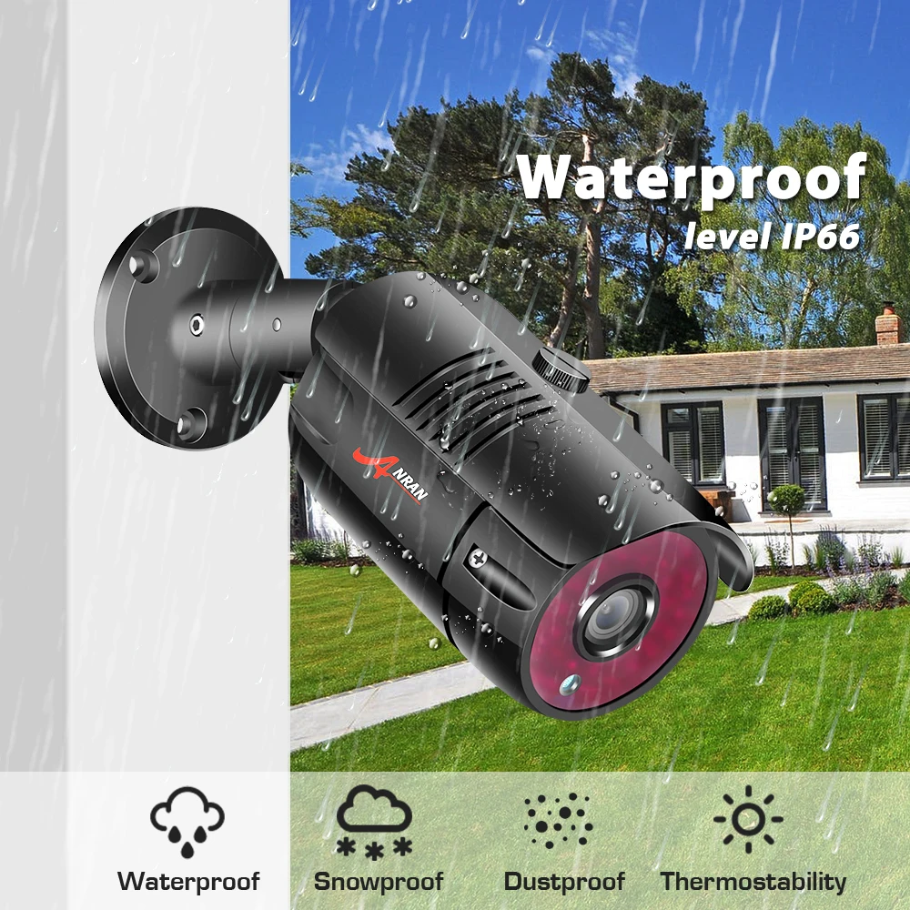  AHD 2.0MP 1080P Analog HD Security Camera IR-CUT 36 IR LEDs Night Vision Outdoor Waterproof Bullet  - 4.00016E+12