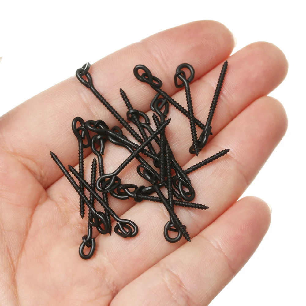 Carp Fishing Accessories Boilies Bait Screws Zig Chod ronnie Rigs Rings Pop Up Terminal Tackle Equipment 20pcs fishing accessories fishing bait fishing tackle fishing screws