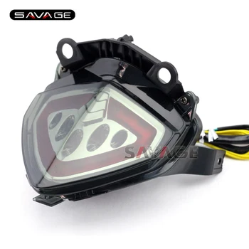 

For HONDA CB400X CB500X CBR400R CBR500R CB500F 2013-2015 14 Motorcycle Integrated LED Tail Light Turn signal Blinker Lamp Smoke