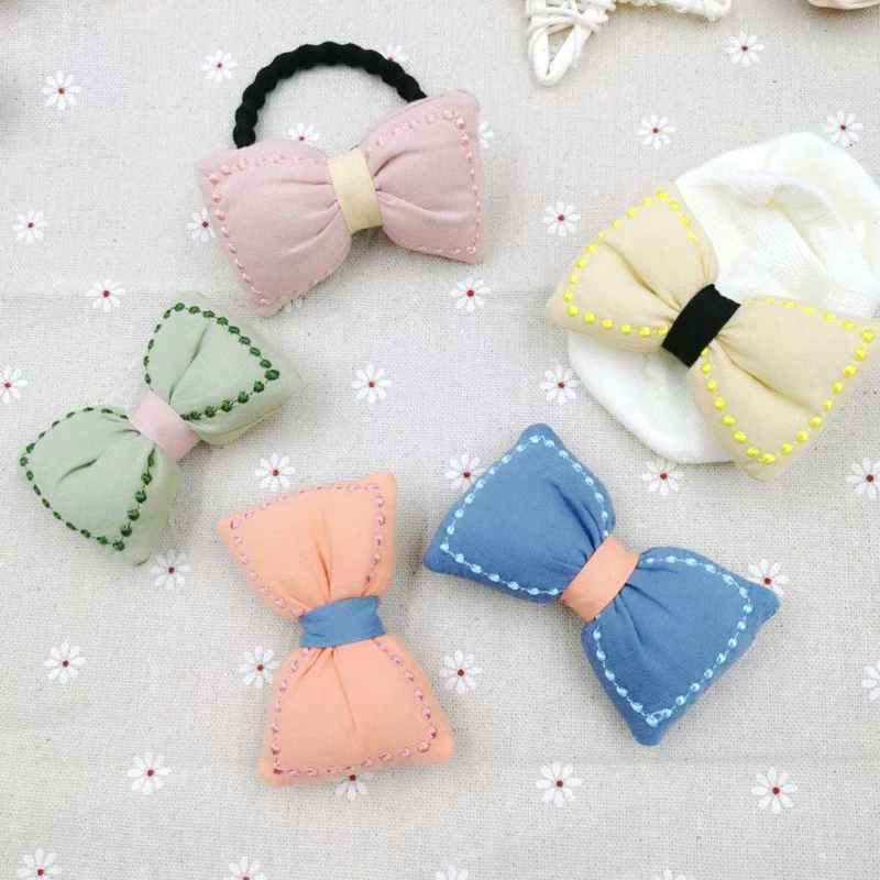 饰品配件-新款diy饰品配件 韩版布艺充棉蝴蝶结 发饰 宝宝袜流行装饰品批发-饰.._ - 1