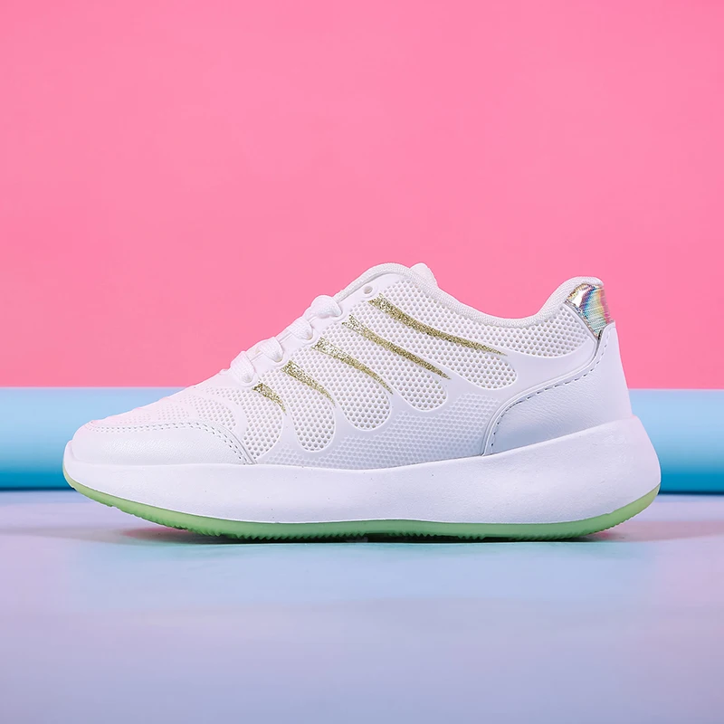air breathable women shoes spring summer ladies sneakers korean female height increasing moccasins lady mesh vulcanized shoes  (32)