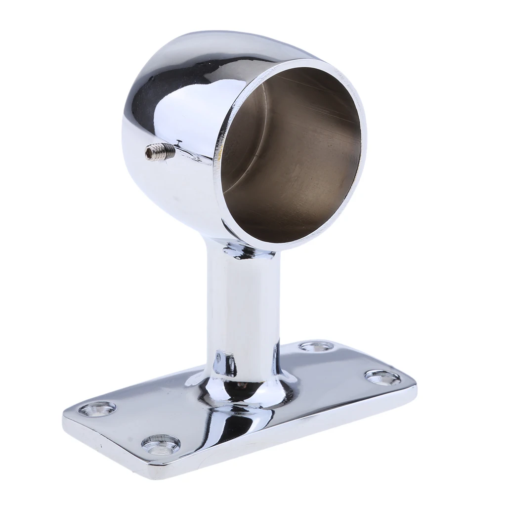 Marine Boat Stainless Steel 316 Hand Rail Fittings Stanchion For 38mm Pipe Tubing