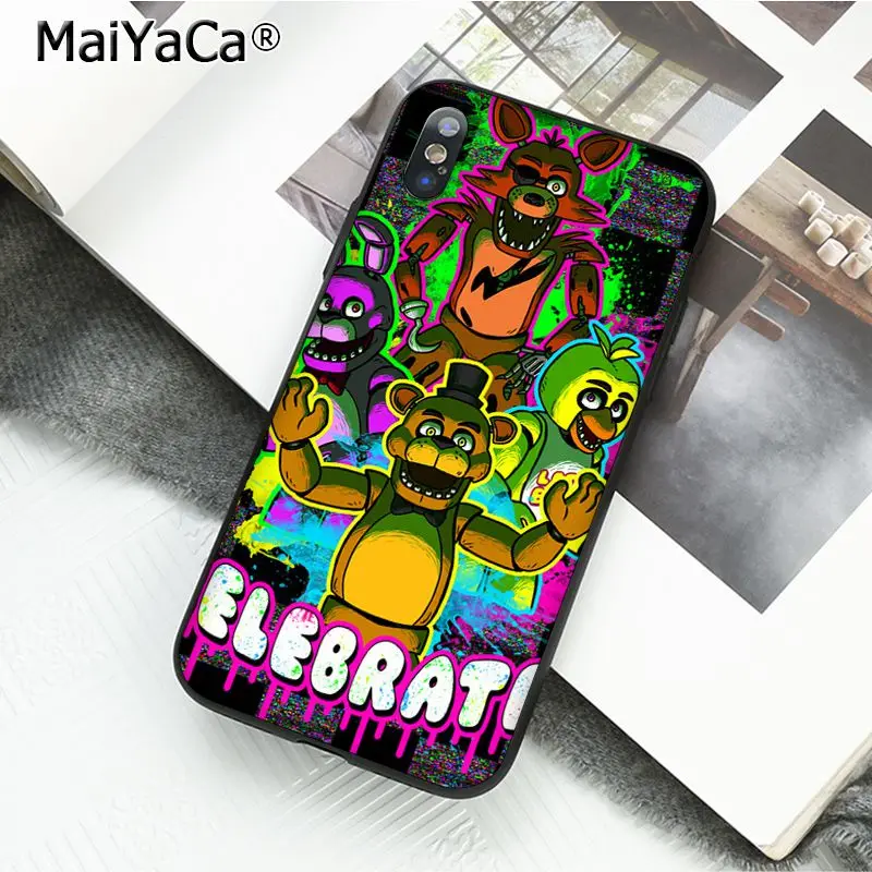 Чехол для телефона MaiYaCa five nights at freddy's fnaf freddy для iphone 11 Pro 11Pro MAX X XS MAX 6 6s 7 7plus 8 8Plus 5 5S SE XR 10 - Цвет: A16