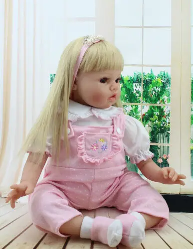 20 ''Bebe Малыш Кукла реборн девочка силиконовый винил ручной работы живой сладкий подарок девочка игрушки для детей