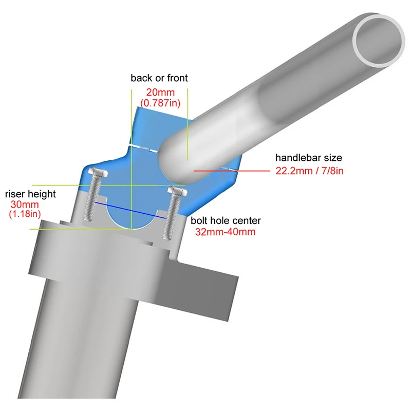 Ű DR-Z70 DR-Z110 DR-Z125 DR-Z250 DR-Z400 DR-Z400E/S/SM  22mm 7/8 ڵ    ٽ ̵ Ȯ