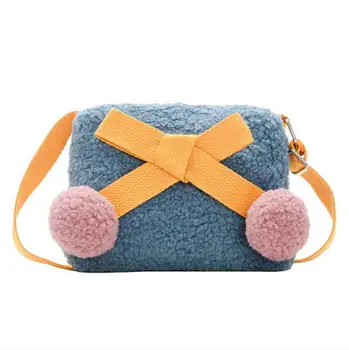 

Girls Sweet Bow Shoulder Bags Mini Handbag Girls Children Messenger Bags