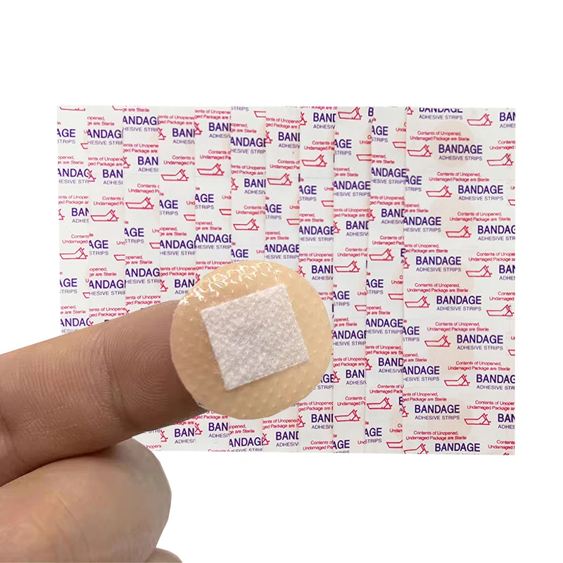 100pcs Mini Waterproof Breathable Band Aid Small Wound Patch Hemostasis Adhesive Bandages First Aid Emergency Kit For Kids A189