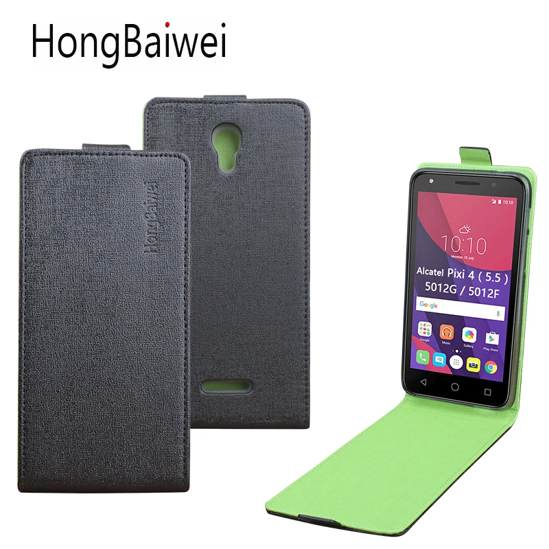 Чехол книжка для Alcatel Pixi 4 5 дюйма 5012G 5012F кошелек сумка телефона держатель 5045X Idol 2