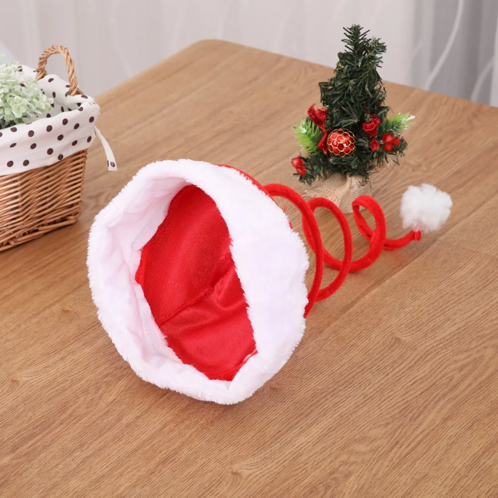 Спиральная Рождественская шляпа, Рождественское украшение для дома, креативная Рождественская шапка, Санта-Клаус, женская зимняя шапка для взрослых или детей, Рождественская шапка