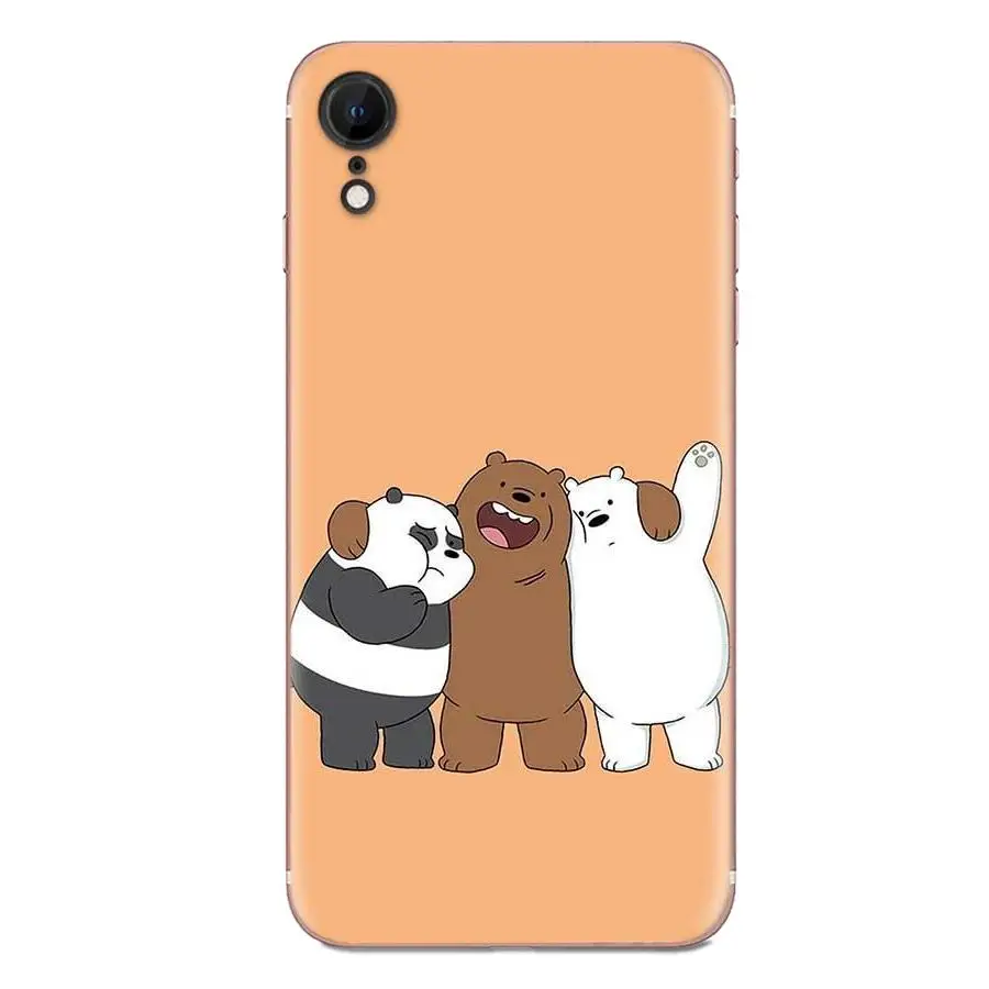 as picture ТПУ чехол Coque для huawei Honor 4C 5A 5C 5X6 6A 6X7 7A 7C 7X8 8C 8S 9 10 10i 20 20i Lite рro Южная Корея три медведя - Цвет: as picture