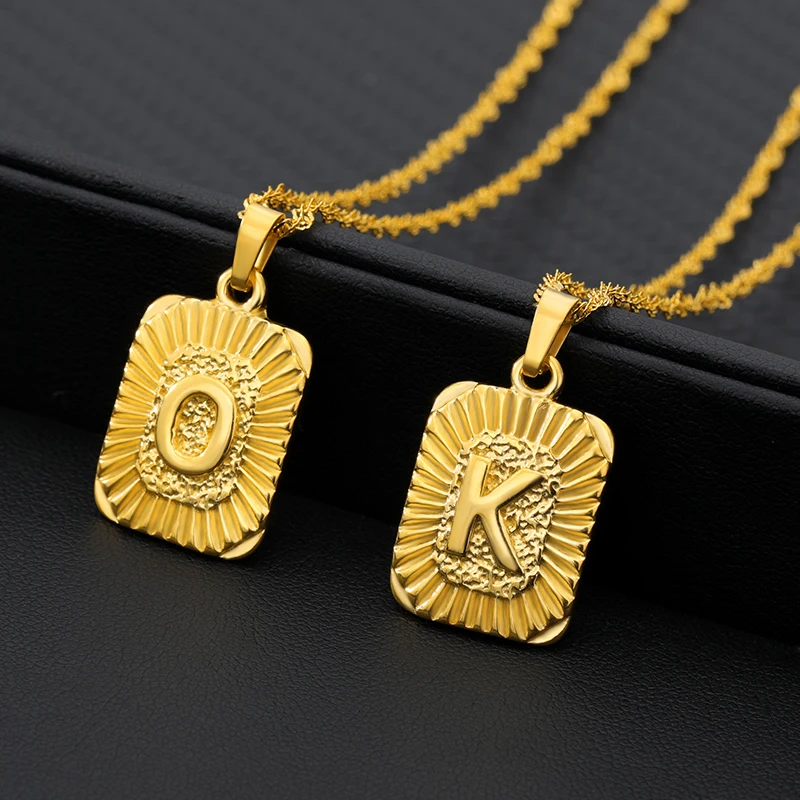 Fashion-Initials-Necklace-Stainless-Steel-Jewelry-Gold-Color-Letters-Square-Pendant-Necklace-Best-Friends-Gifts-Bijoux
