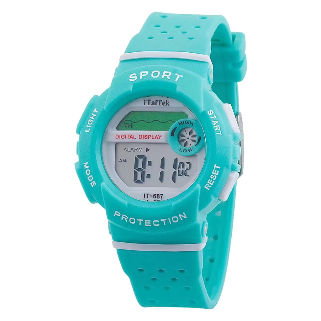 Многофункциональные светящиеся 30 м глубокие водонепроницаемые спортивные часы на открытом воздухе модные электронные часы модные детские часы Relogio Infantil 20