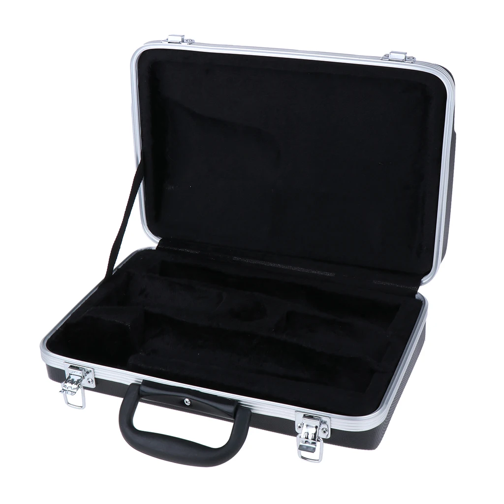 Пластиковый кларнет чехол для переноски коробки Gig Bag Легкий Портативный прочный черный