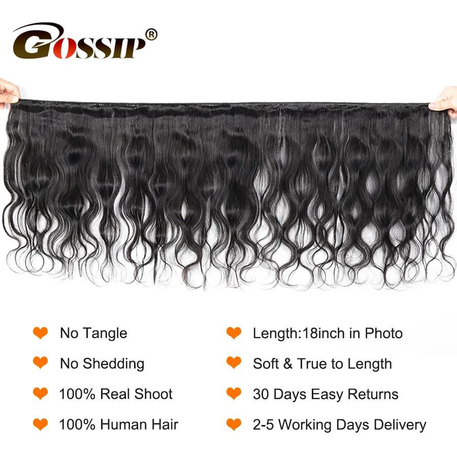 Brazilian Body Wave Hair Weave Bundles Natural Color Gossip 100% Human Hair weaving 3/4 Pieces 8-28 Inch Remy Hair Extension Brazilian Body Wave Hair Weave Bundles Natural Color Gossip 100% Human Hair weaving 3/4 Pieces 8-28 Inch Remy Hair Extension